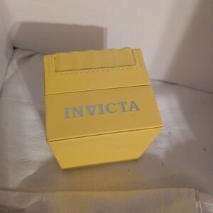 Invicta Yellow Watch Box